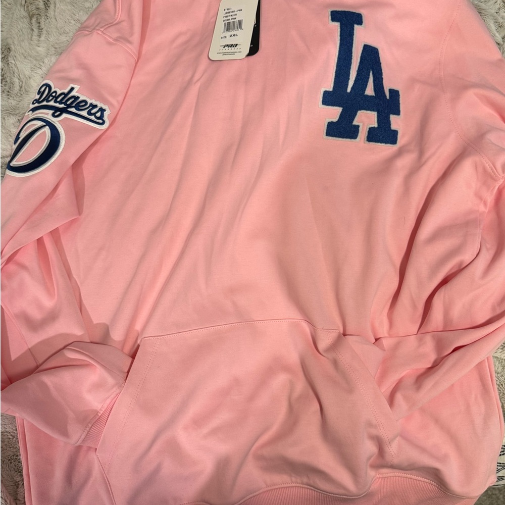 Pink LA Dodgers Sweatshirt